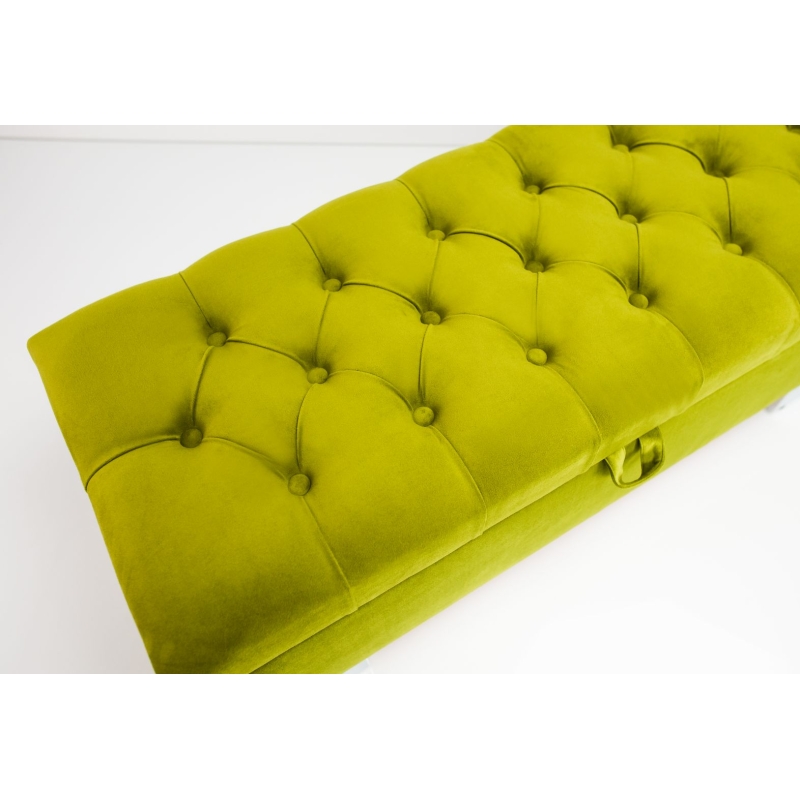 Tufted Storage Bench